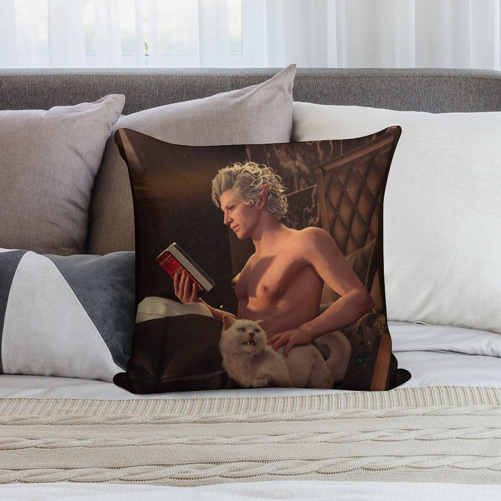 Astarion Soft Gift Ready Throw Pillow