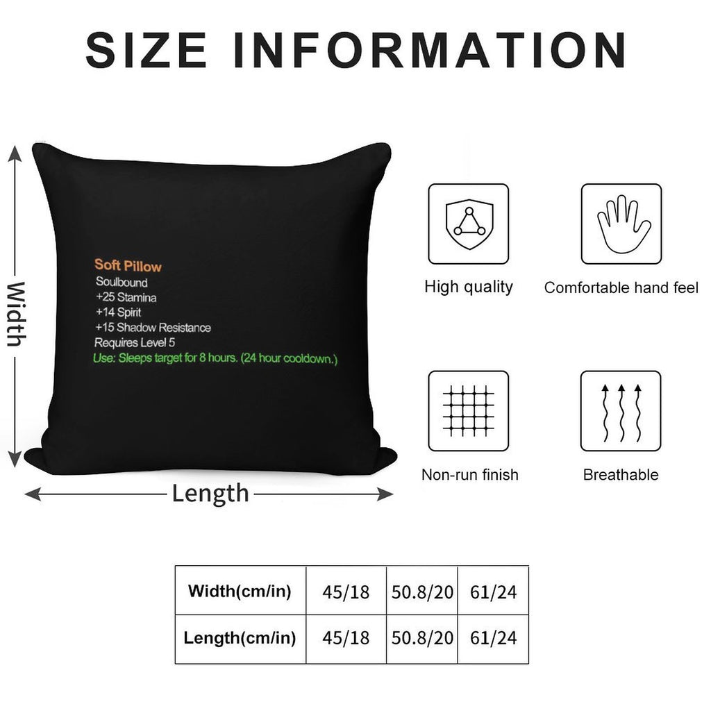 Legendary Soft Pillow Soft Warmth Comfort Throw Pillow