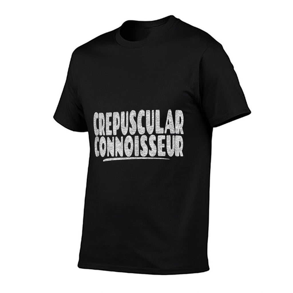 Crepuscular Connoisseur - Most Active At Evening Twilight  Oversized Silhouette T-Shirt