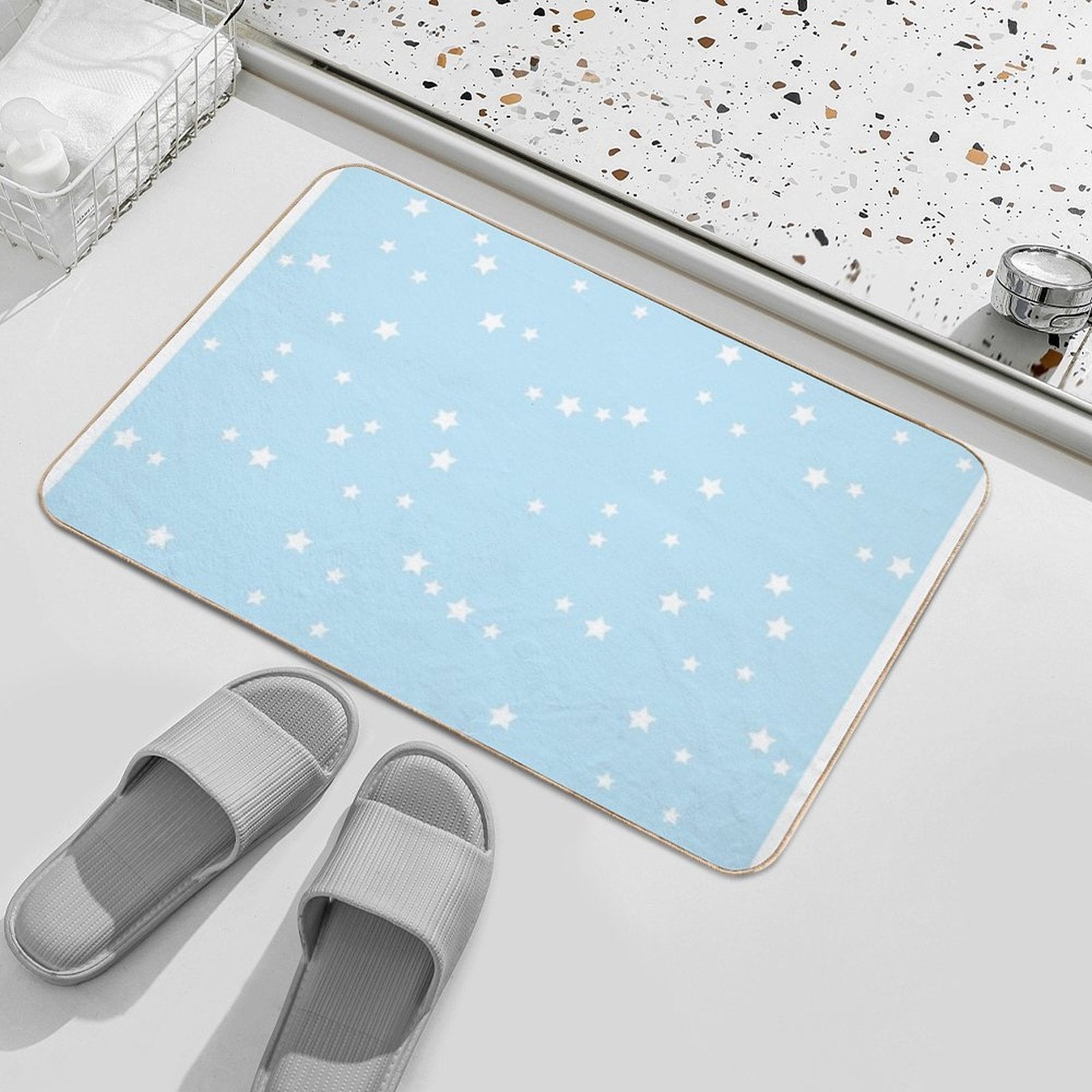 Sweet Stars  Eco-Friendly Bath Mat