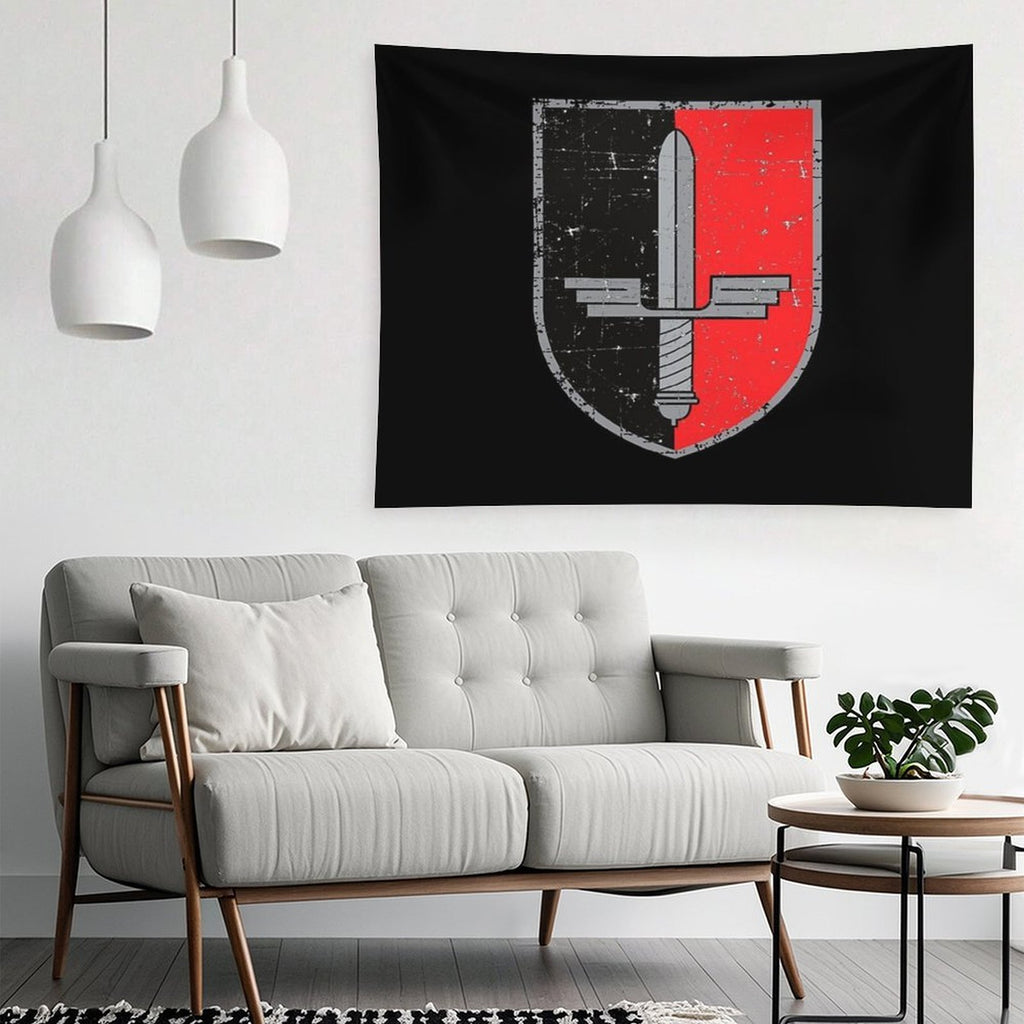 Luftwaffe - JG 52 Jagdgeschwader 52 - Grunge Style Tapestry