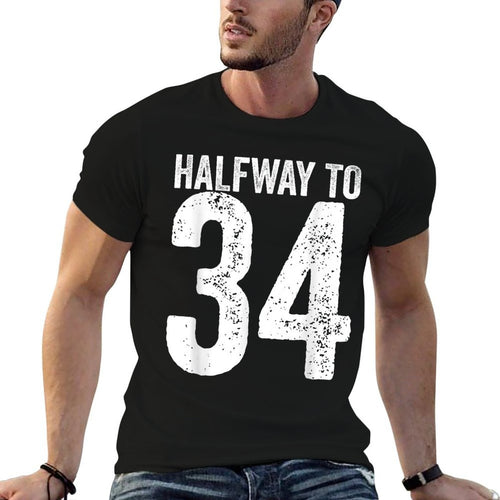 17 Years Old Funny 17th Birthday  Fade-proof Color T-Shirt