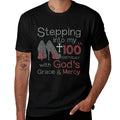 Stepping Into My 100th Birthday  Eco-friendly Material T-Shirt