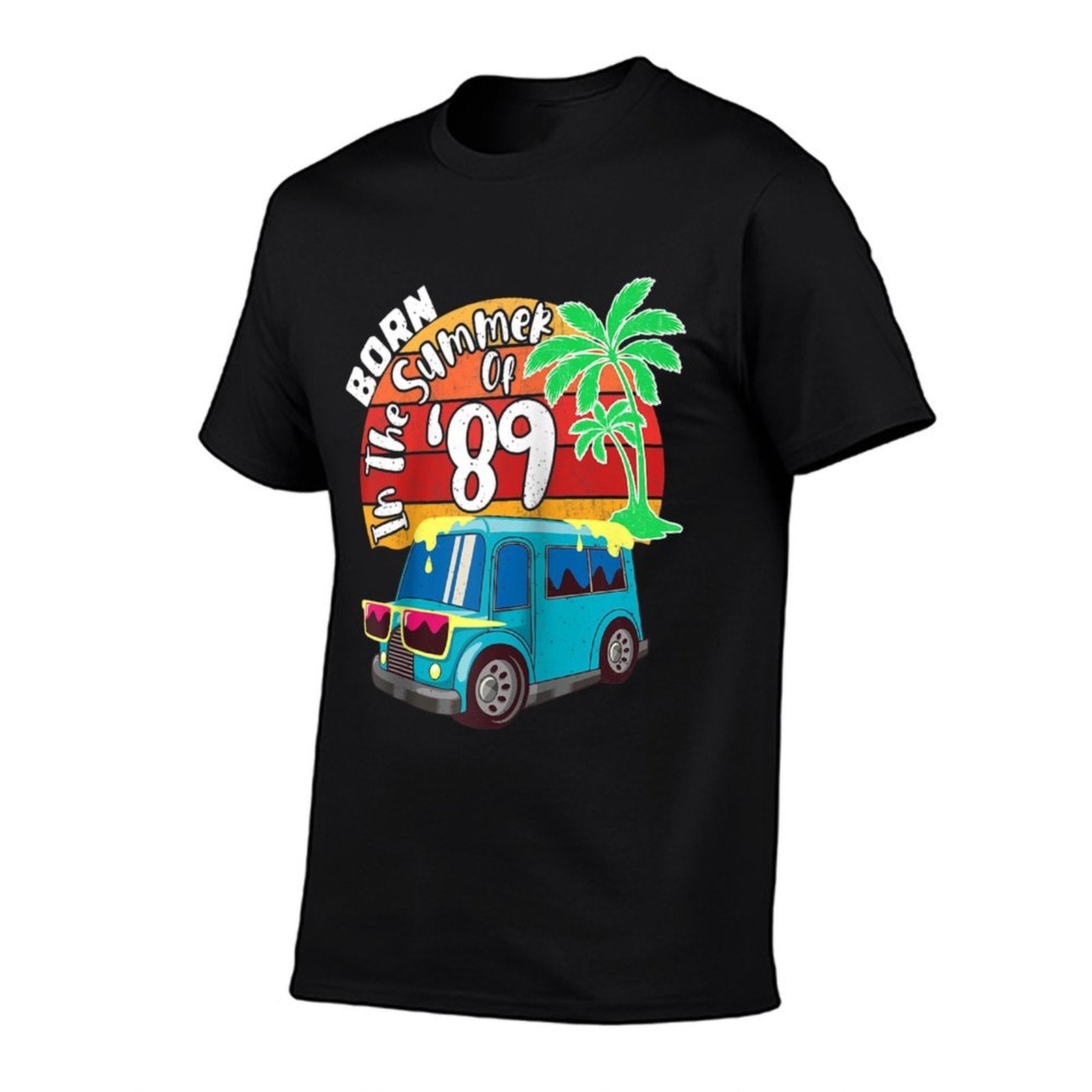Born In The Summer Of '89 Great 50th Birthday Gift Raglan Baseball  Lightweight T-Shirt