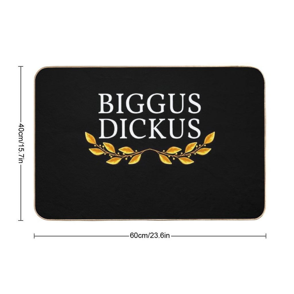 Biggus Dickus  Toxin-Free Bath Mat