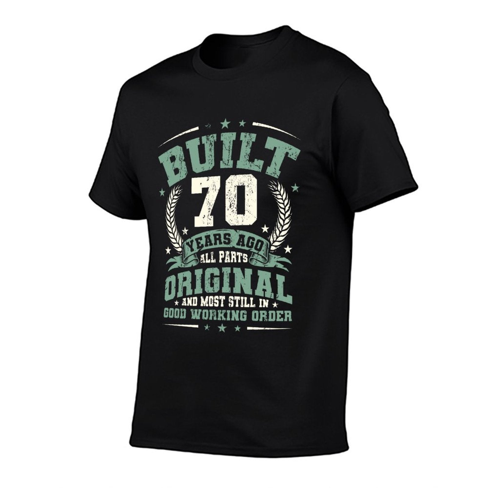 Built 70 Years Ago All Parts Original 70th Birthday  Lightweight T-Shirt
