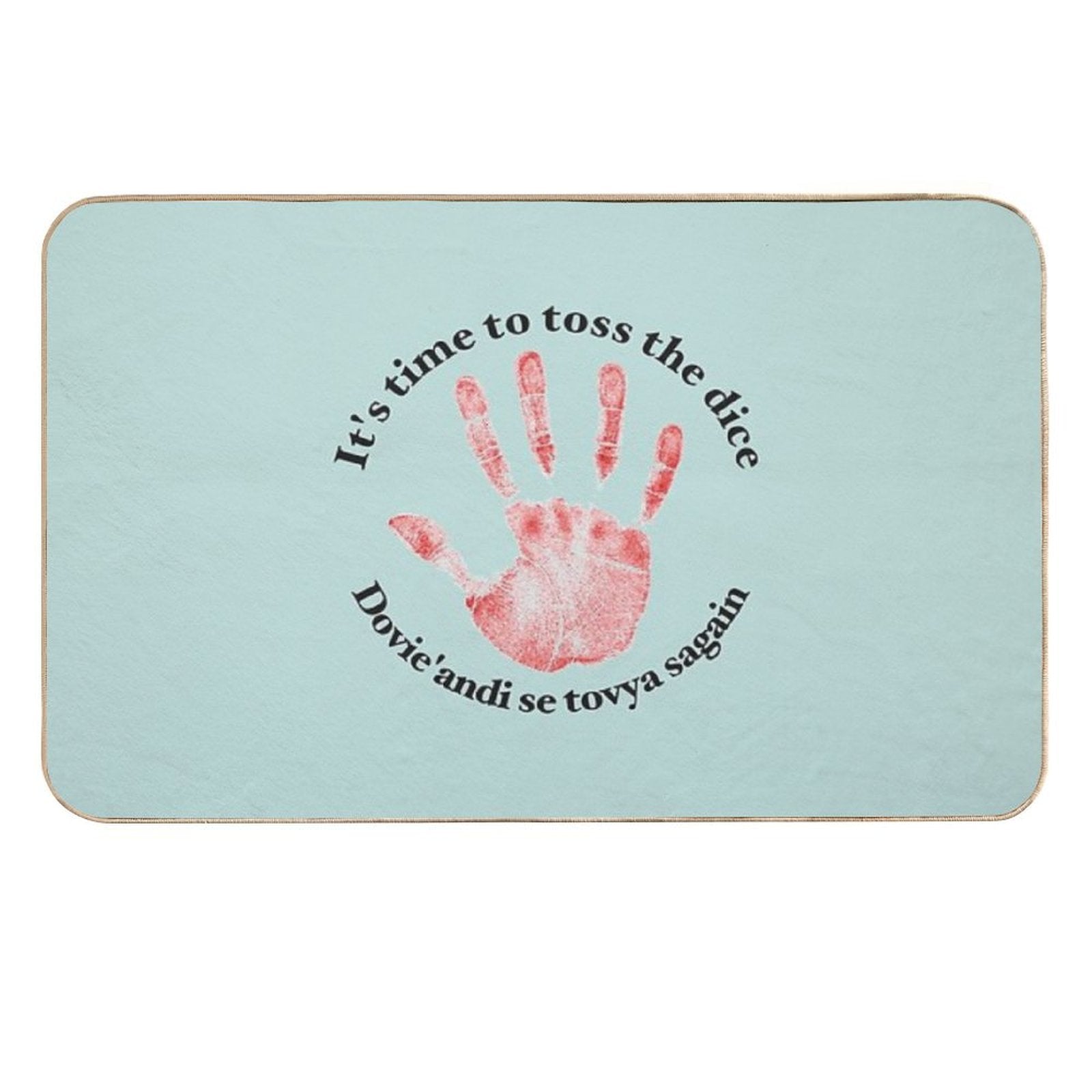 Band of The Red Hand  Odorless Bath Mat