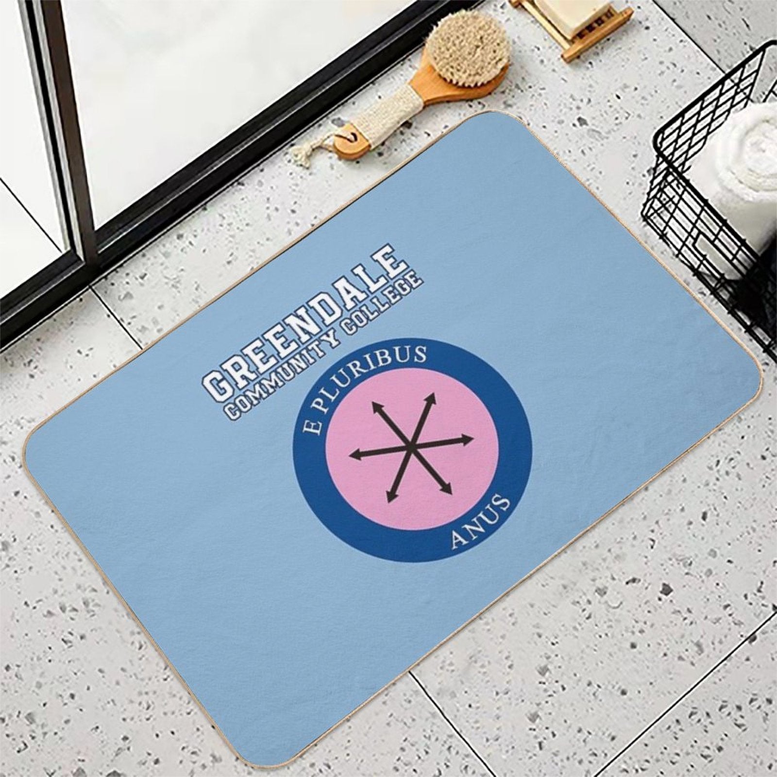 E Pluribus Anus  Pet-Safe Bath Mat