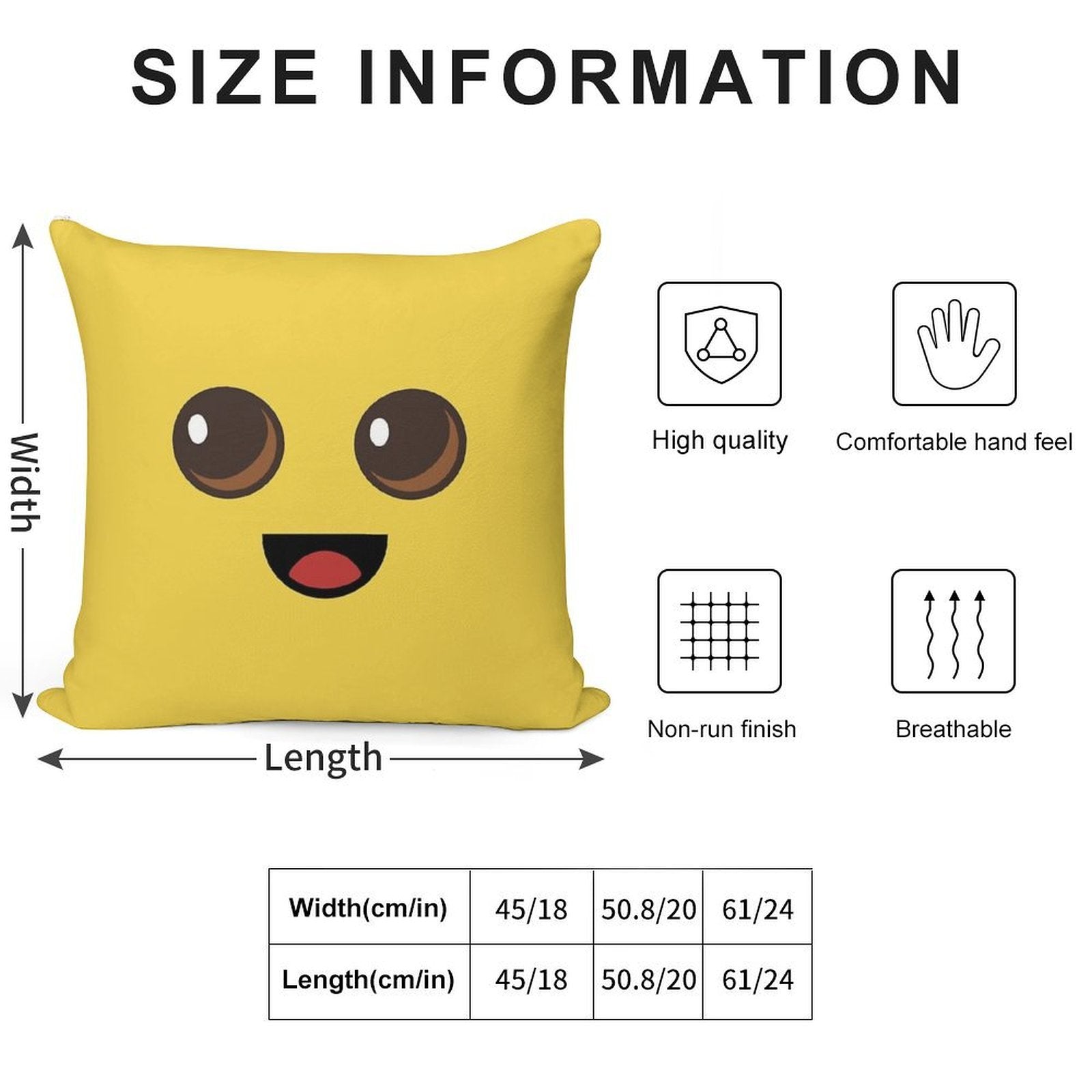 Peely Victory Royale Banana Soft Durable Construction Throw Pillow
