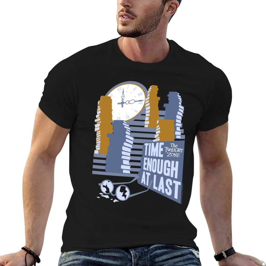 The Twilight Zone Time Enough At Last  Summer-ready Fabric T-Shirt