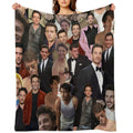 Jonathan Bailey Collage Machine-washable Throw Blanket