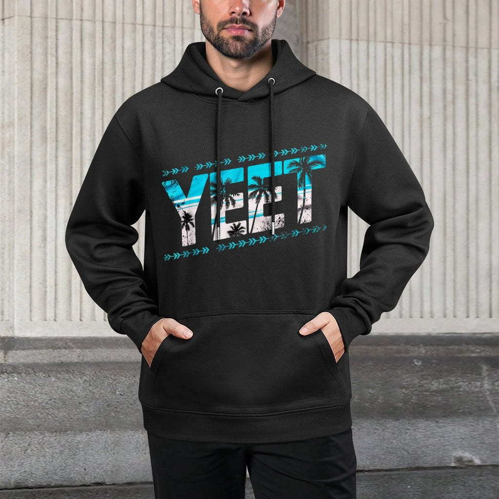 Funny Saying Vintage Yeet Apparel Breathable Fabric Hoodie