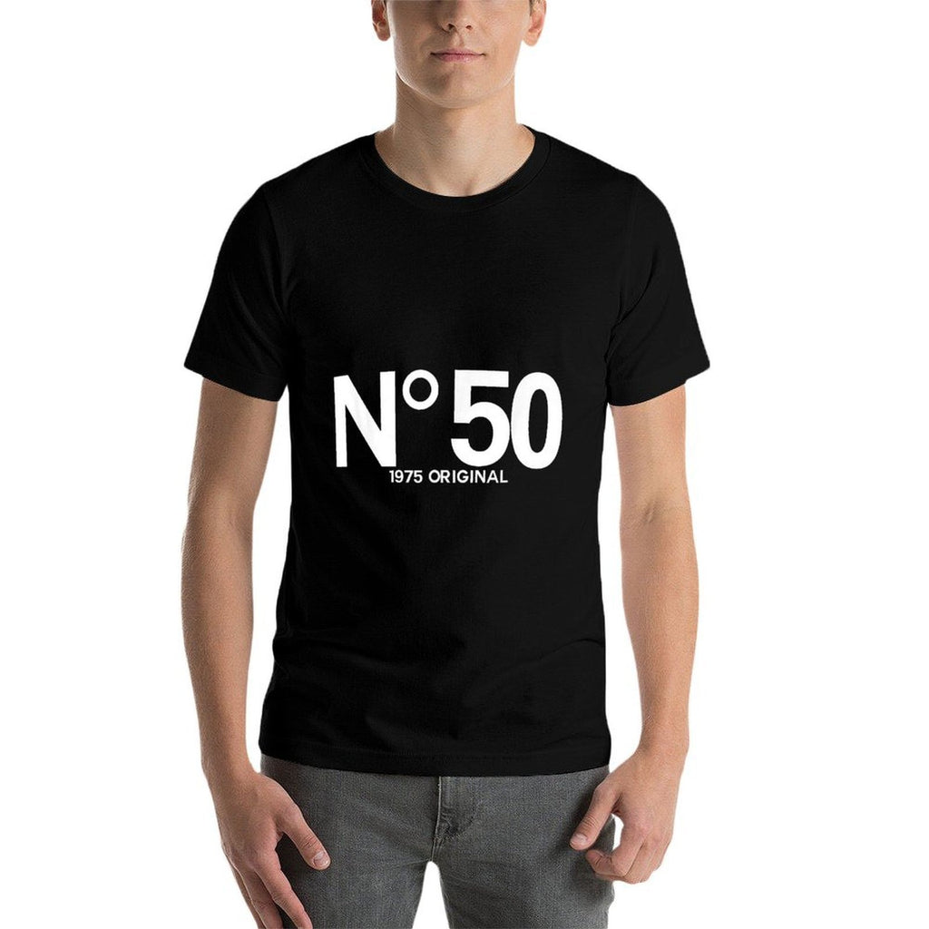 No. 50 Est 1975 Original, Funny 50 Years Old Gifts  Cotton T-Shirt