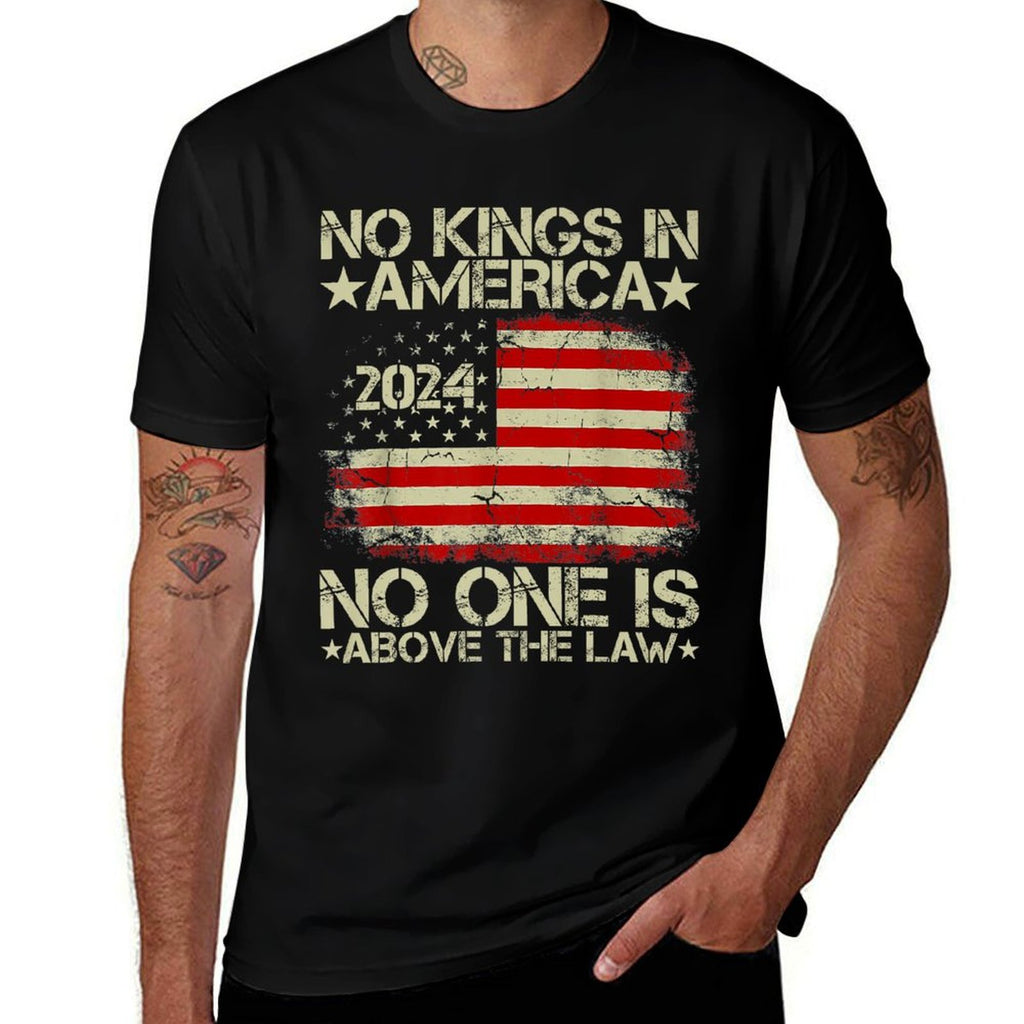 No Kings In America 2024 No One Is Above The Law Premium  Classic T-Shirt