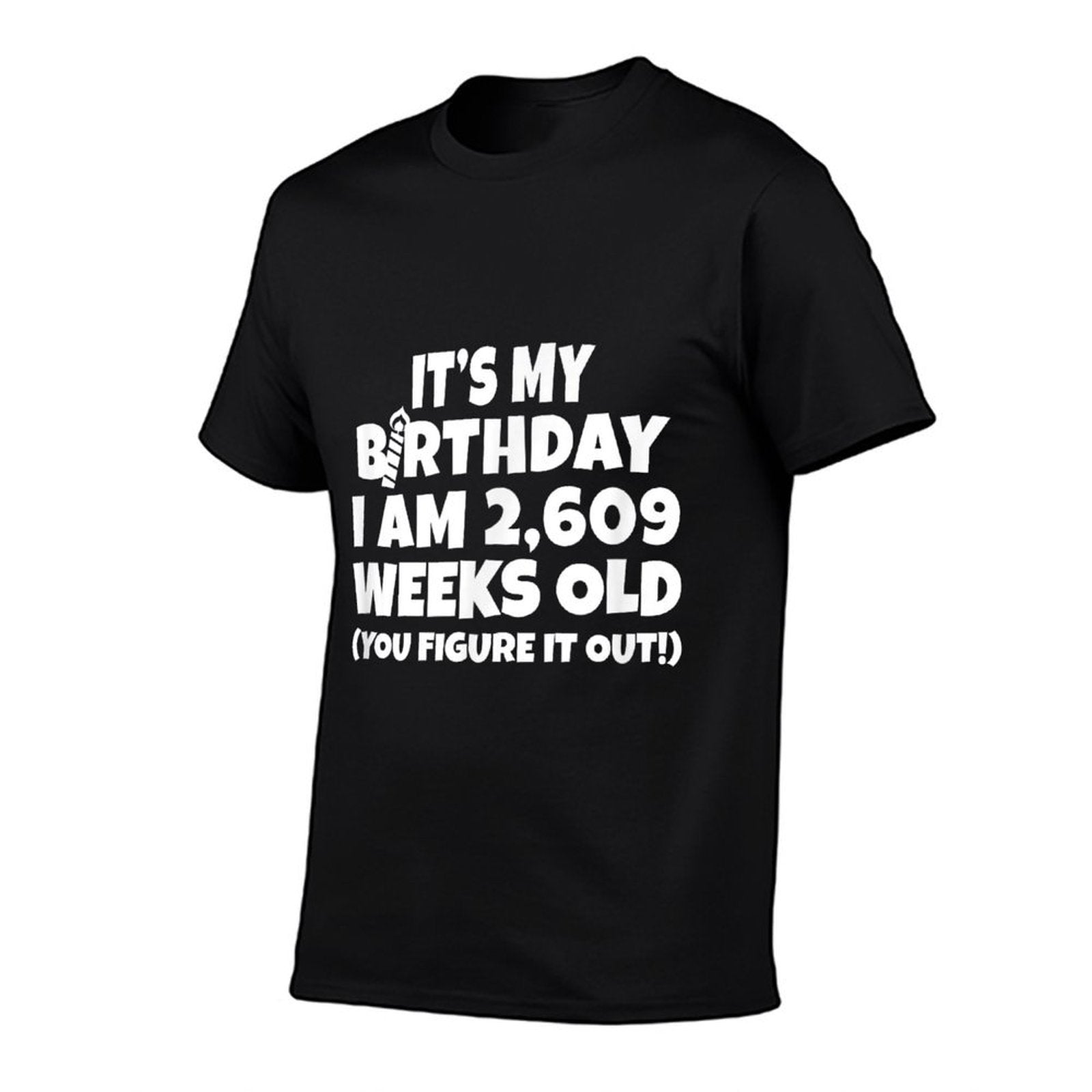 I Am 2,609 Weeks Old - Happy 50th Birthday  Vintage-inspired T-Shirt