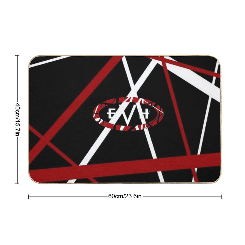 Black Van Cool  Anti-Trip Bath Mat