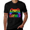 Funny Gaymer Rainbow Game Pride LGBT Support  Relaxed-fit T-Shirt