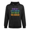 Peace Out Sigmas Stay Skibidi This Summer Last Day Teacher Colorfast Hoodie
