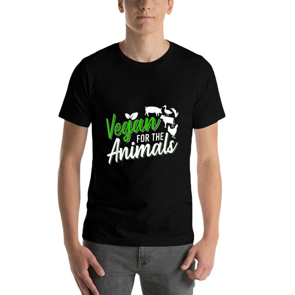 Vegan For The Animals  Lightweight T-Shirt