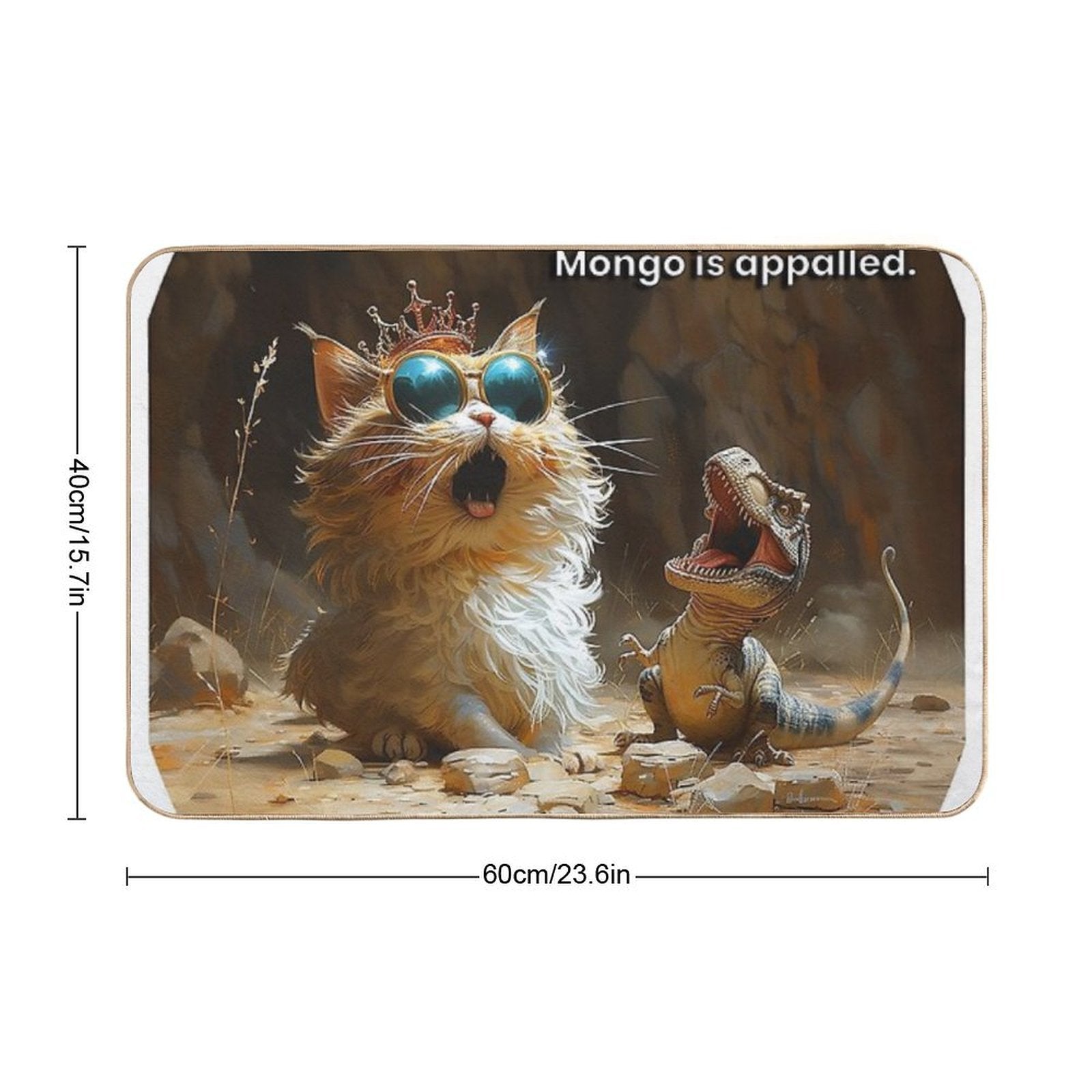 Dungeon Crawler Carl - This Is An OUTRAGE!  High-Traffic Bath Mat