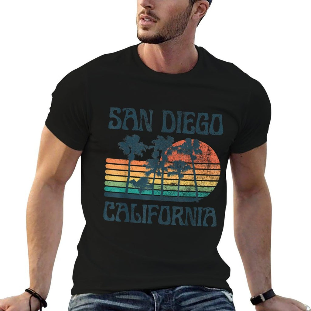 San Diego California Summer Vacation Vintage Comfortable T-Shirt