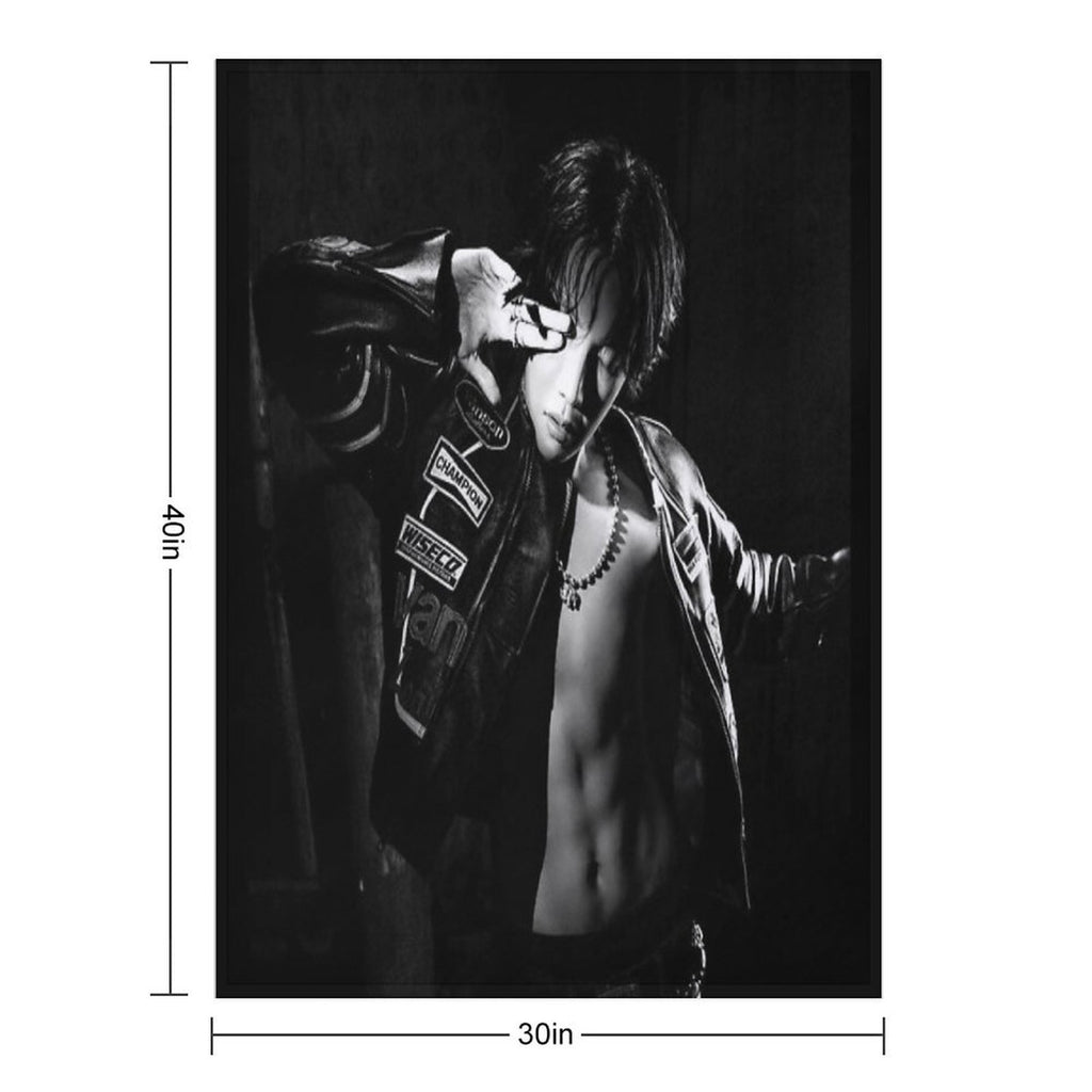 JHOPE Killin' It Girl Plush Throw Blanket