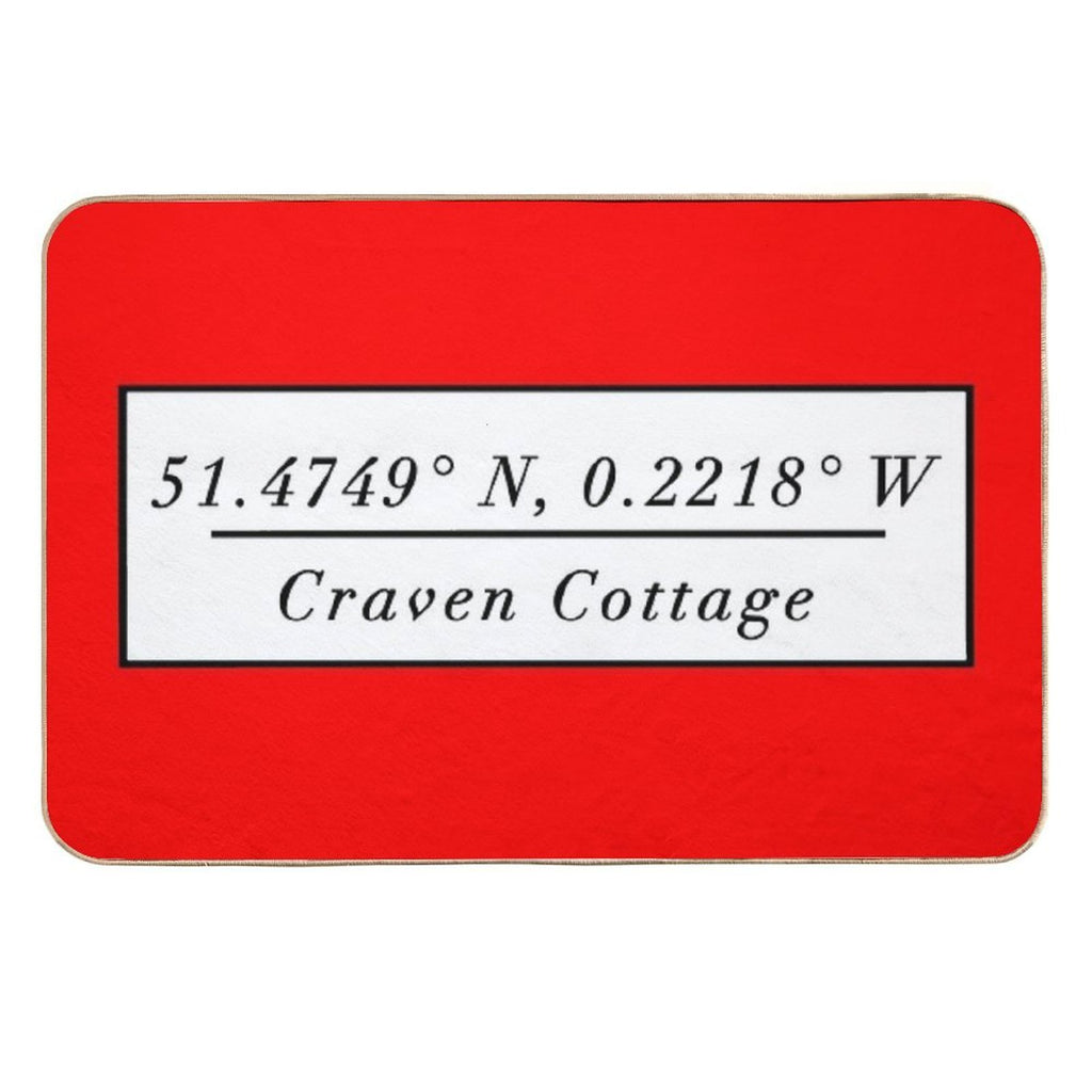 Craven Cottage  Dirt-Trapping Bath Mat
