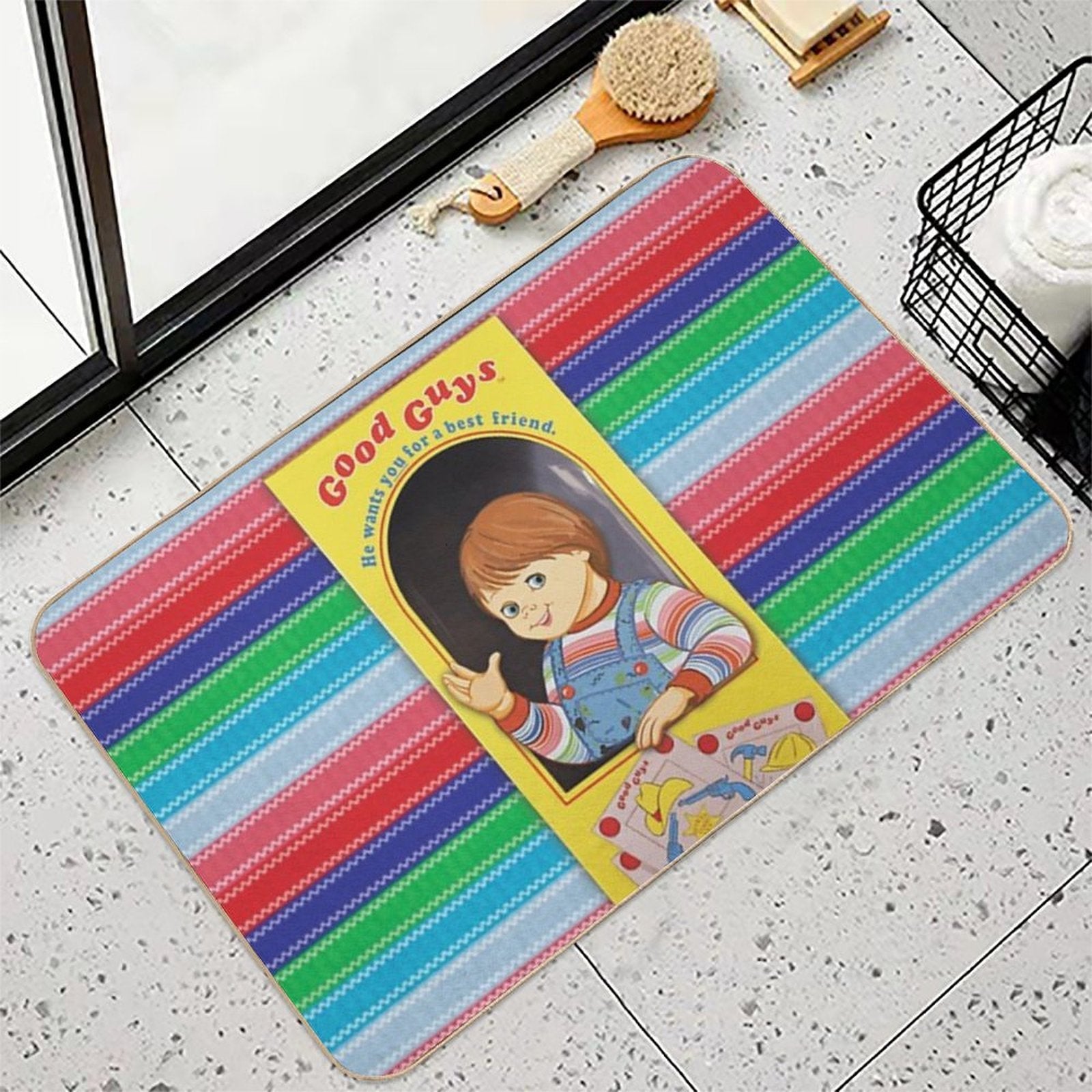Good Guys - Chucky  Non-Slip Bath Mat