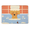 Puppy Bathtime Fun  Versatile Bath Mat