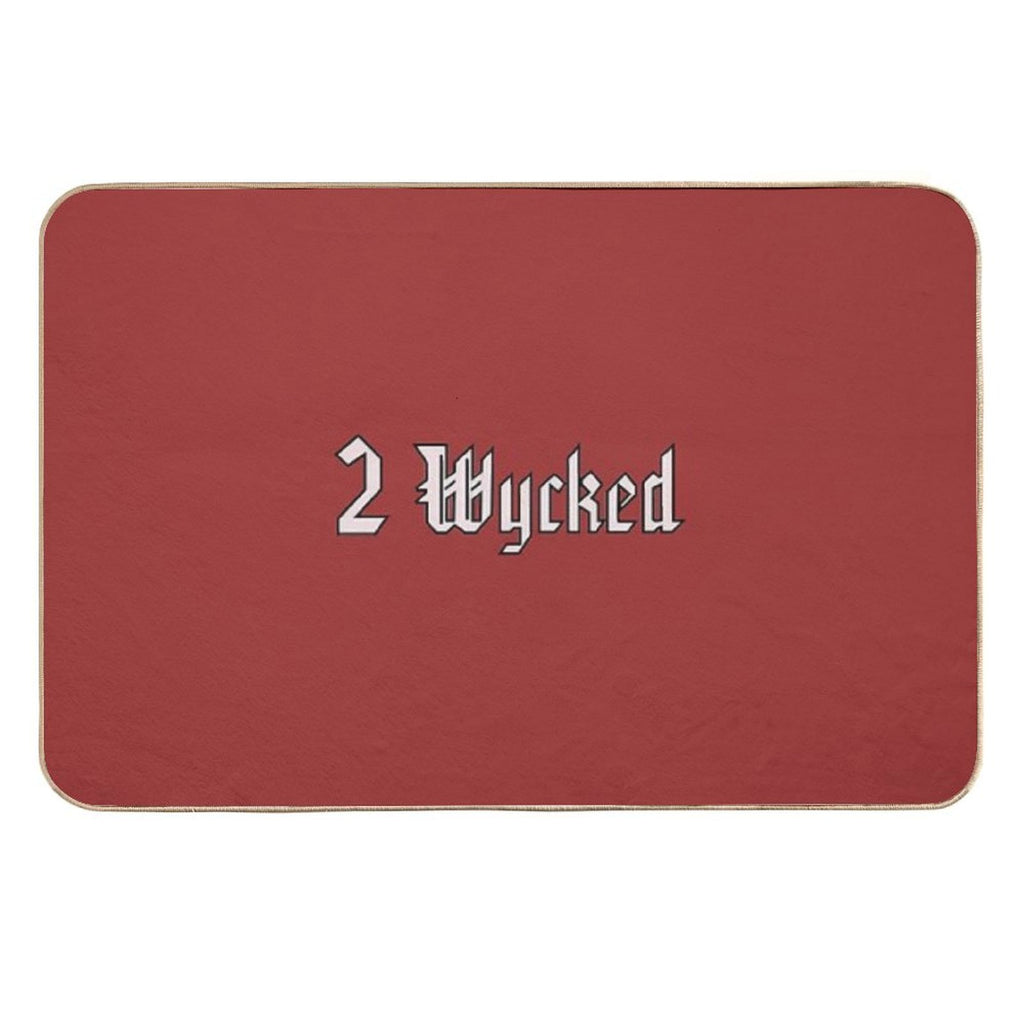 2 Wycked  Rapid-Drying Bath Mat