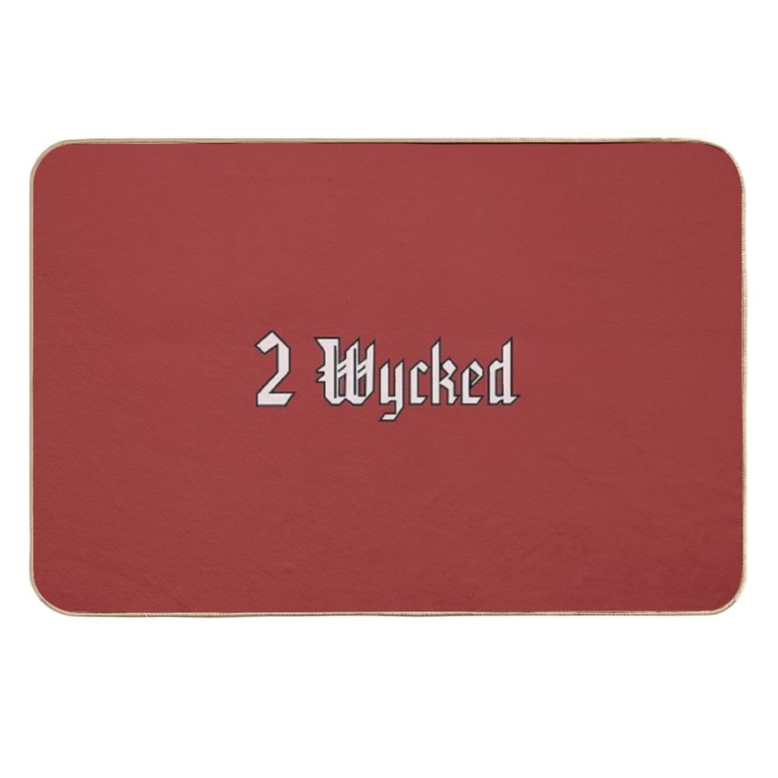 2 Wycked  Rapid-Drying Bath Mat