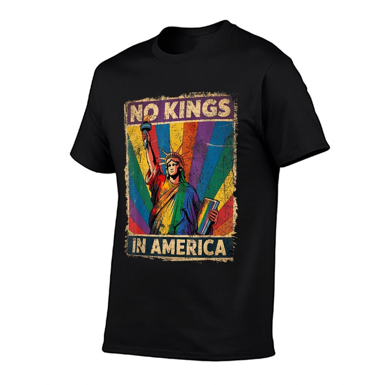 No Kings In America Lgbt Pride Month  Wrinkle-resistant T-Shirt