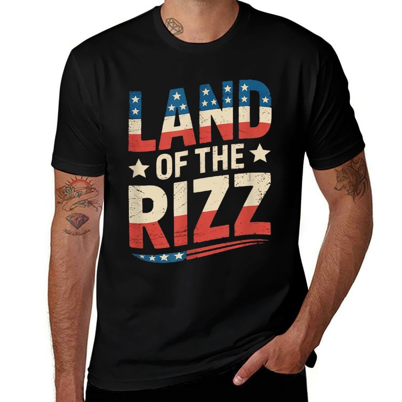 Land Of The Rizz  Stretchy T-Shirt