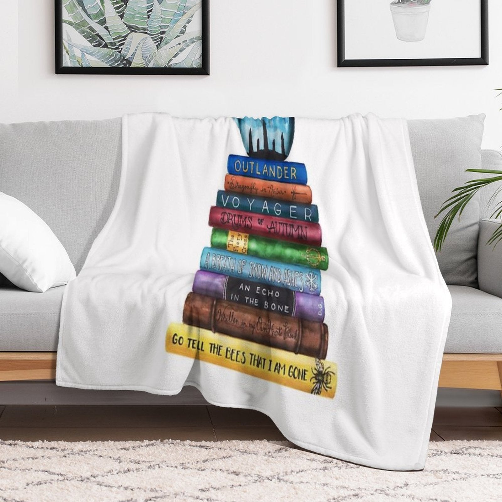 Outlander Lover Gift-ready Throw Blanket