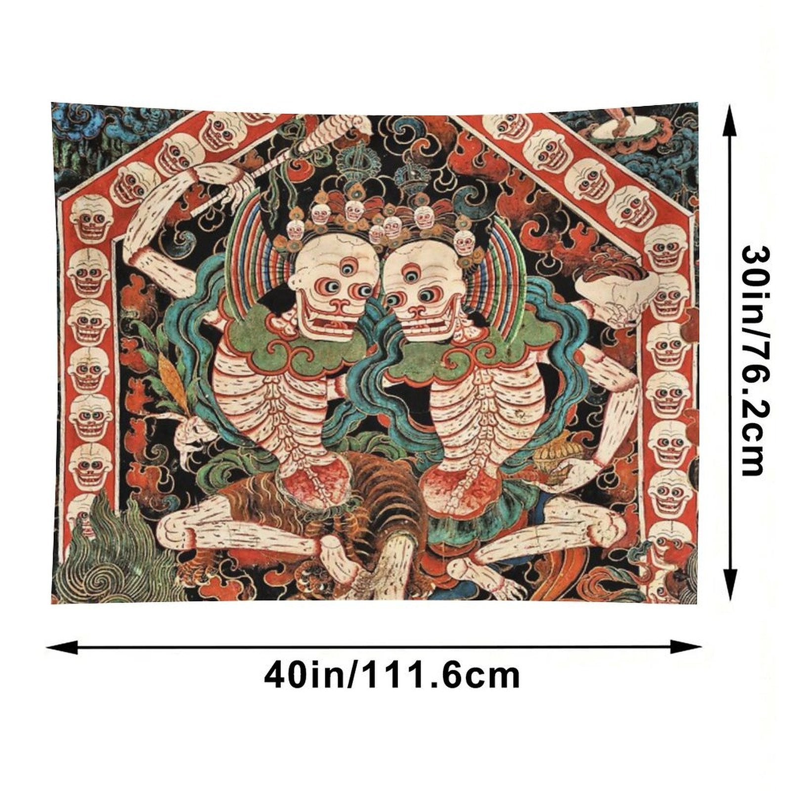 Citipati Thangka Tapestry