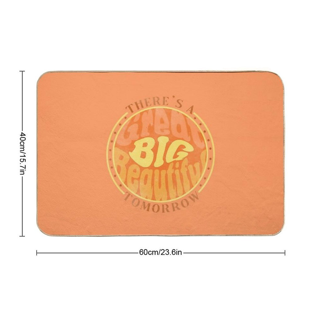 Great Big Beautiful Tomorrow 2  Versatile Bath Mat