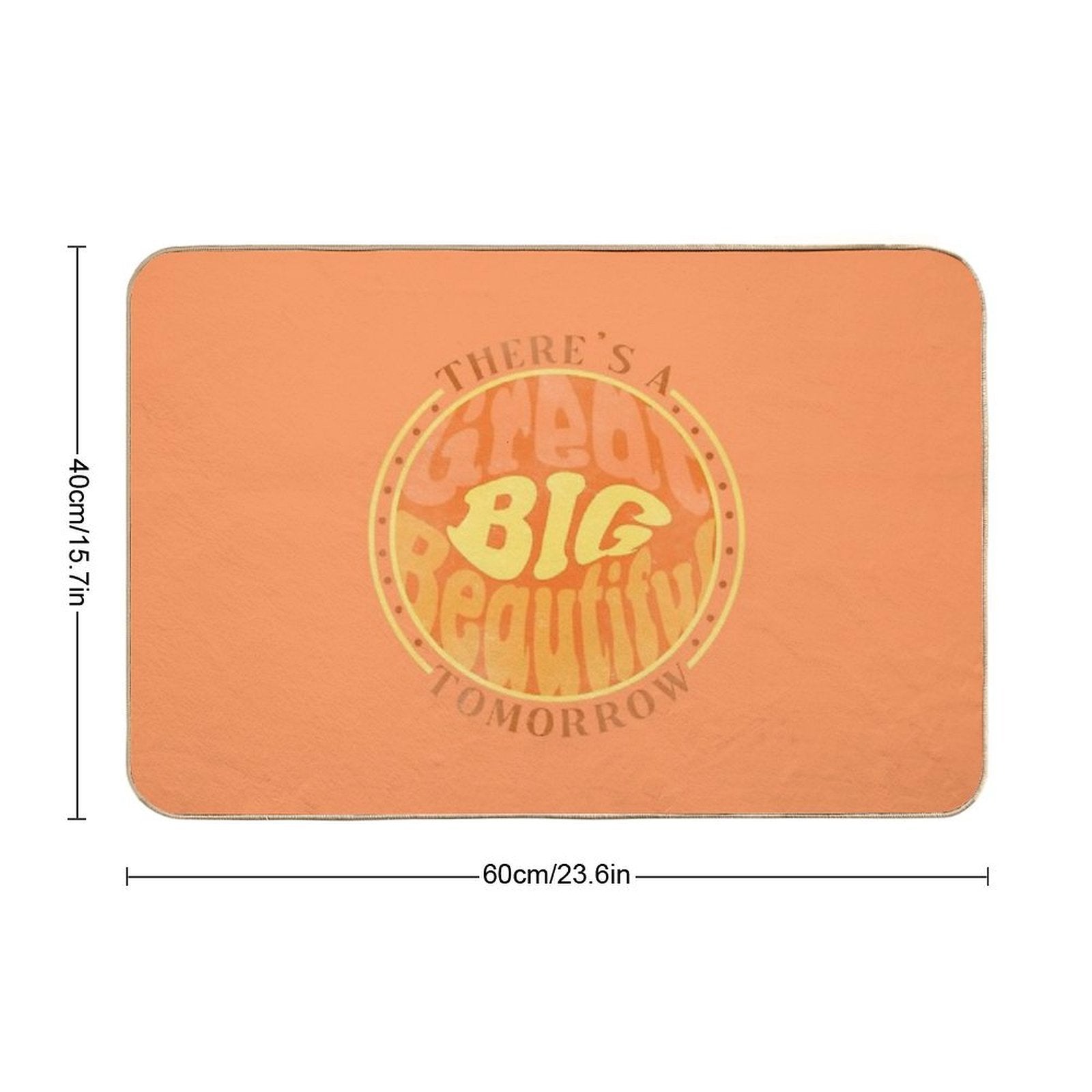 Great Big Beautiful Tomorrow 2  Versatile Bath Mat