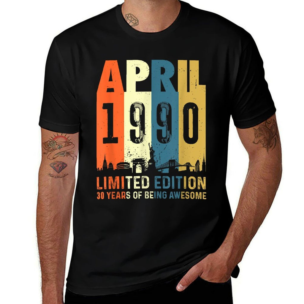 30 Limited Edition, Made in April 1990 30th Birthday  Classic T-Shirt