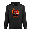 Disney Pixar Inside Out Anger Full Body Flaming Shot Durable Construction Hoodie