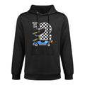 Race Car 2nd Birthday Party Racing Car Driver 2 Birthday Boy Kangaroo Pocket Hoodie