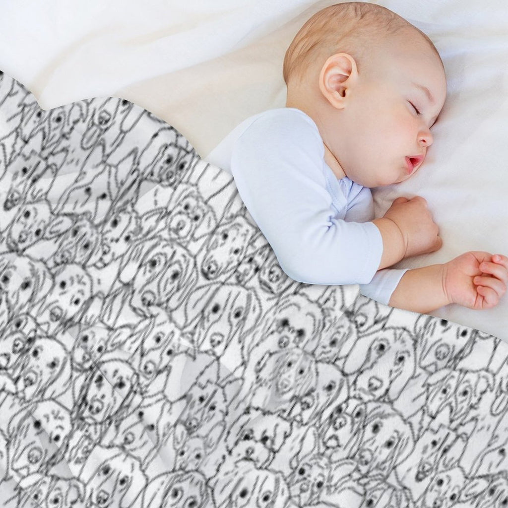 Dogs Eco-conscious Throw Blanket