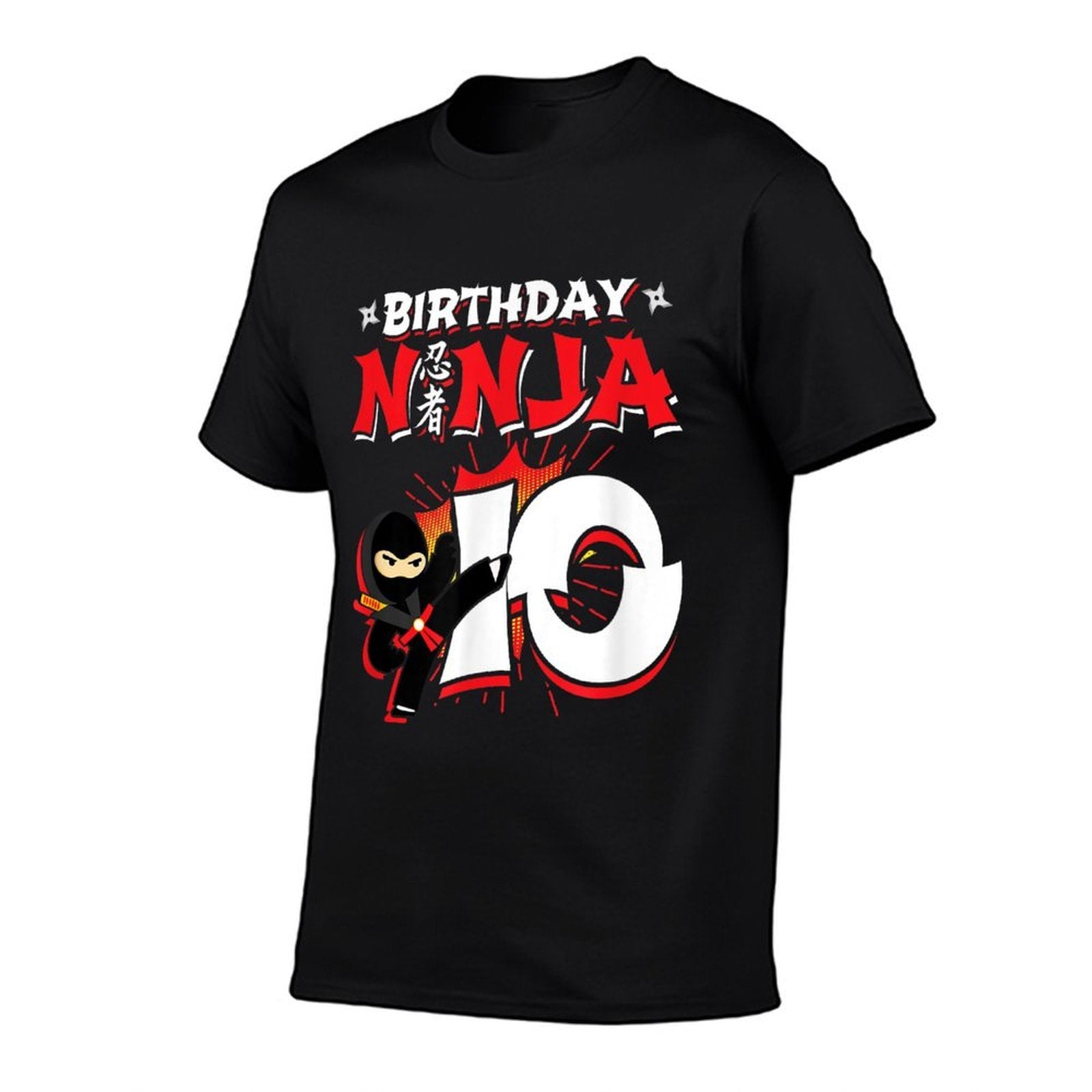 Ninja Birthday Party - 10 Year Old - Birthday Ninja 10  Durable T-Shirt