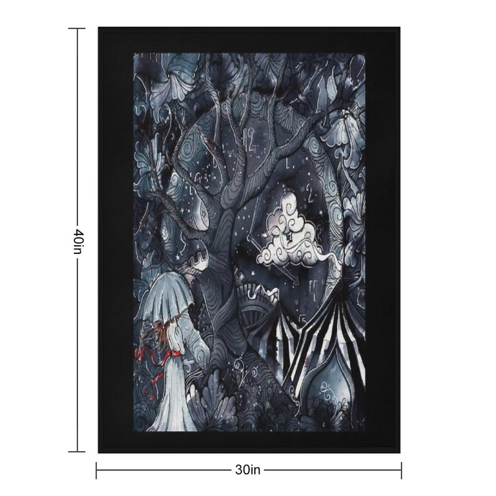 The Night Circus Velvety-soft Throw Blanket