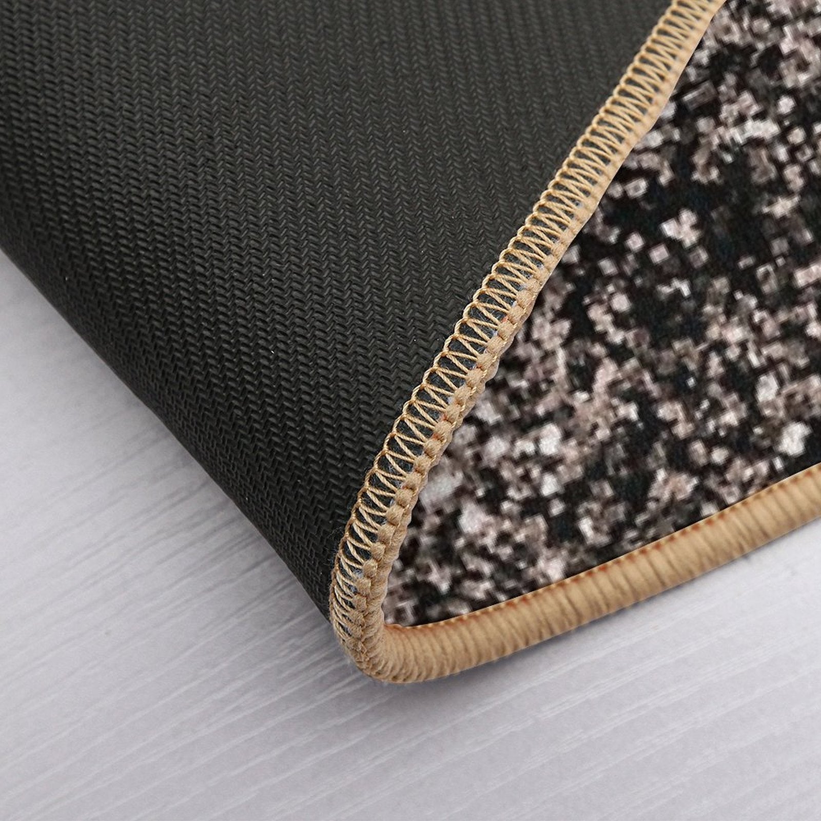 Rose Gold Glam #1 (Photo of Glitter Only - Not Reflective)  Eco-Friendly Bath Mat