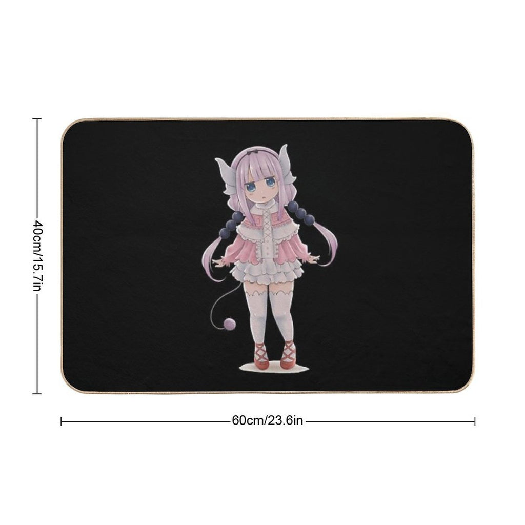 Dragon Maid Kanna Kamui  Toxin-Free Bath Mat