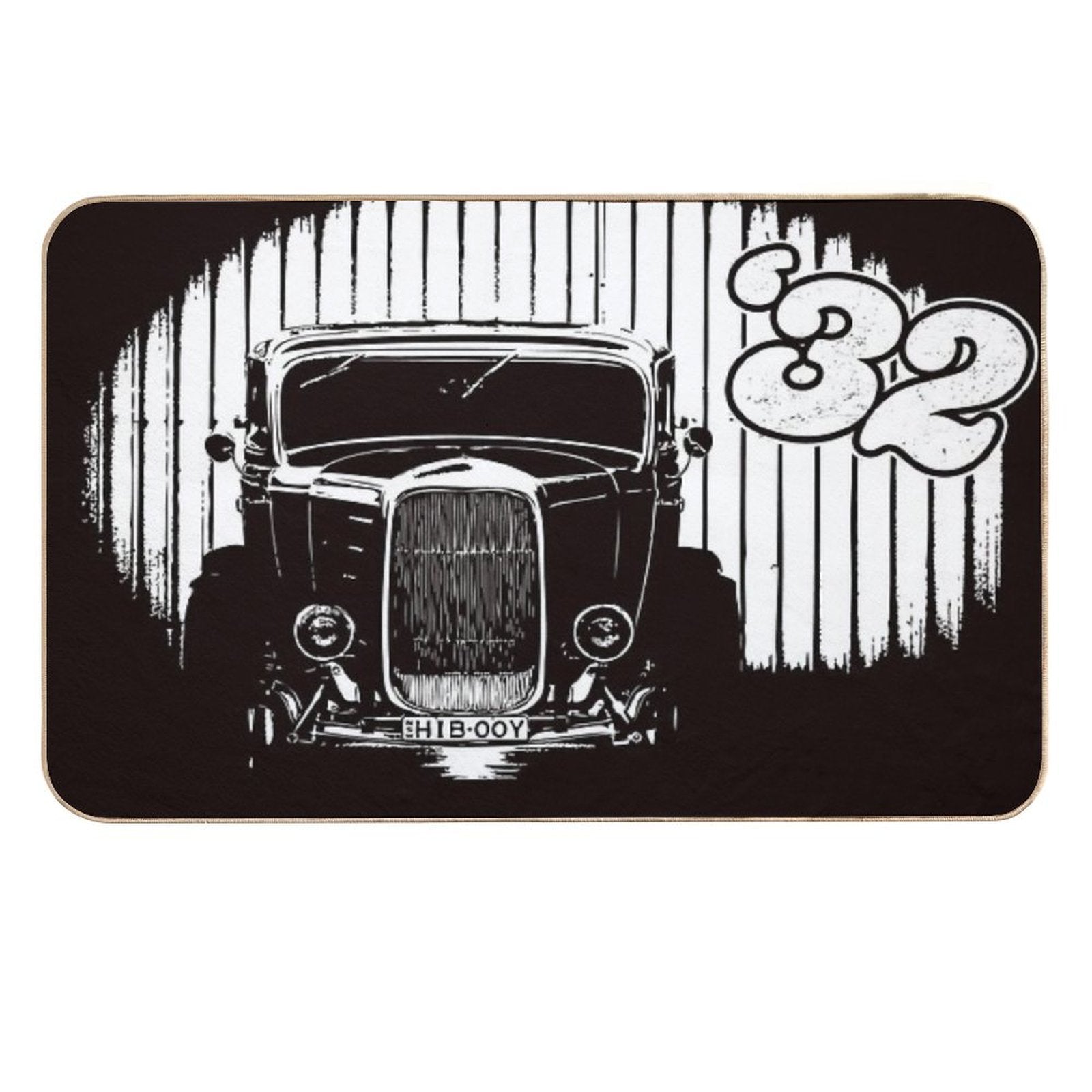 1932 Ford Coupe Hot Rod  Slip-Resistant Bath Mat