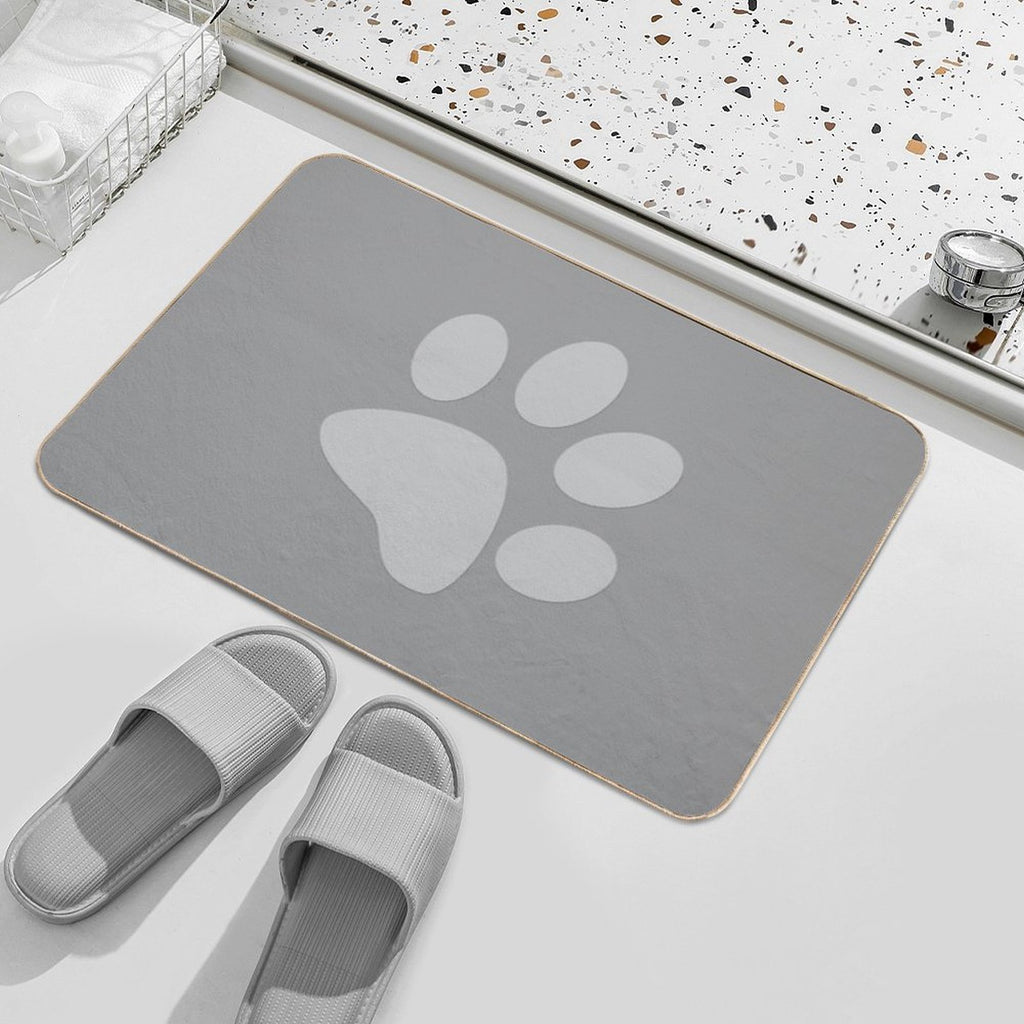 Cute Paws  High-Traffic Bath Mat