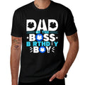 Dad Of The Boss Birthday Boy Baby Decor Family Matching  Affordable Price T-Shirt