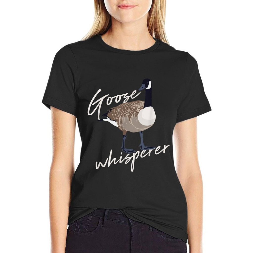 Canadian Goose Whisperer Funny Cute Bird Hunter Gift Animal  Affordable Price T-Shirt