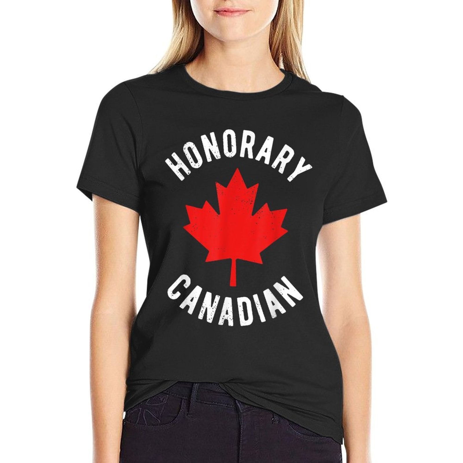 Honorary Canadian Canada Day Wedding Canadian By Marriage  Soft T-Shirt